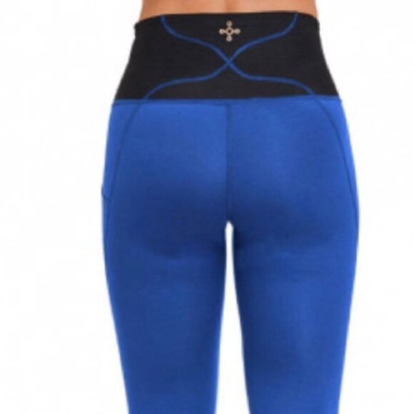 NWT Tommie Copper Lower Back Support Capri Cobalt Blue size XL - Picture 2 of 12